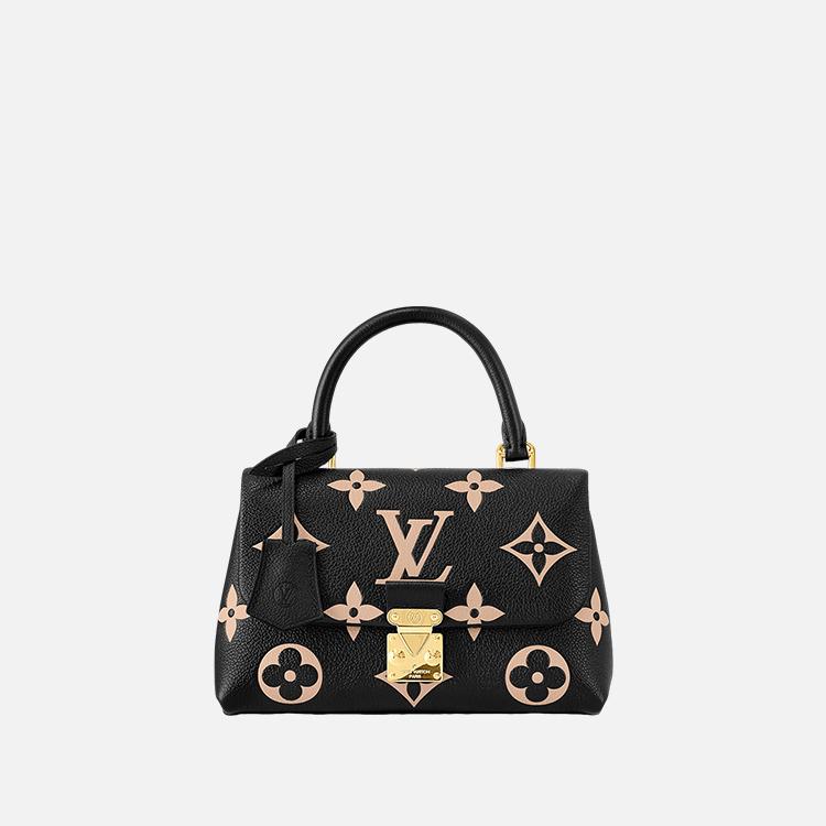 루이비통 마들렌 BB 바이 컬러 모노그램 앙프렝뜨 가죽 핸드백