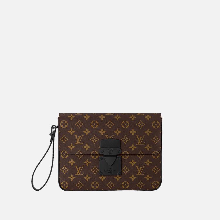 루이비통 S 락 A4 모노그램 파우치