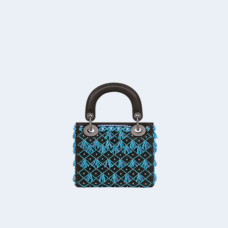 디올 레이디 워터 드롭 블루 백