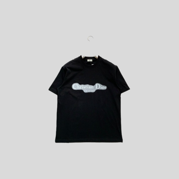 디올 로고 프린트 티셔츠