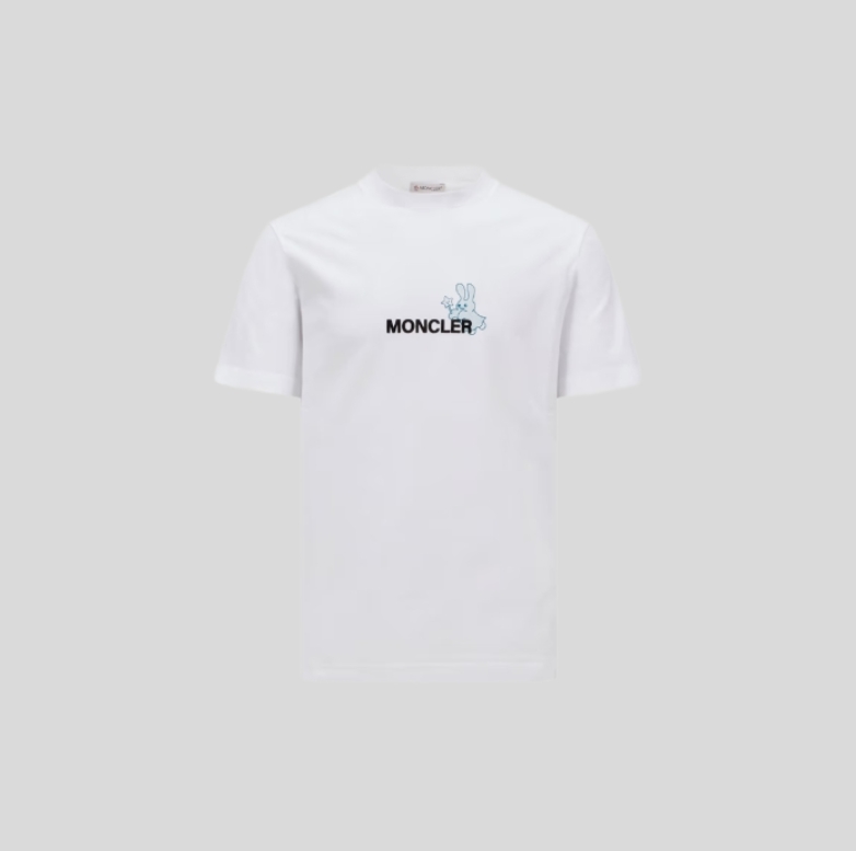 몽클레어 x FRGMT 카툰 로고 코튼 티셔츠