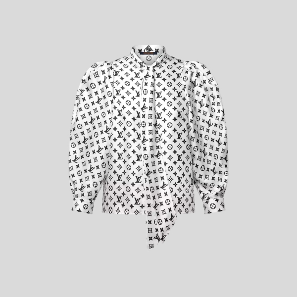 루이비통 모노그램 실크 셔츠