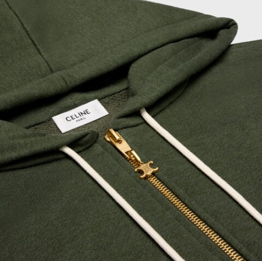 셀린느 트리옹프 지퍼 자켓