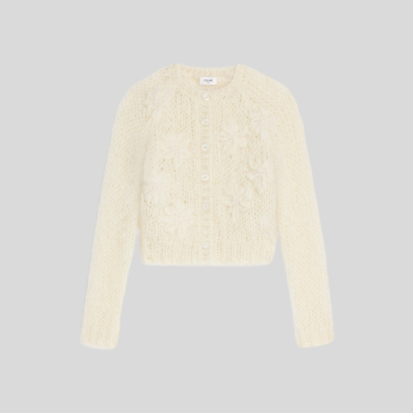 셀린느 자수 가디건