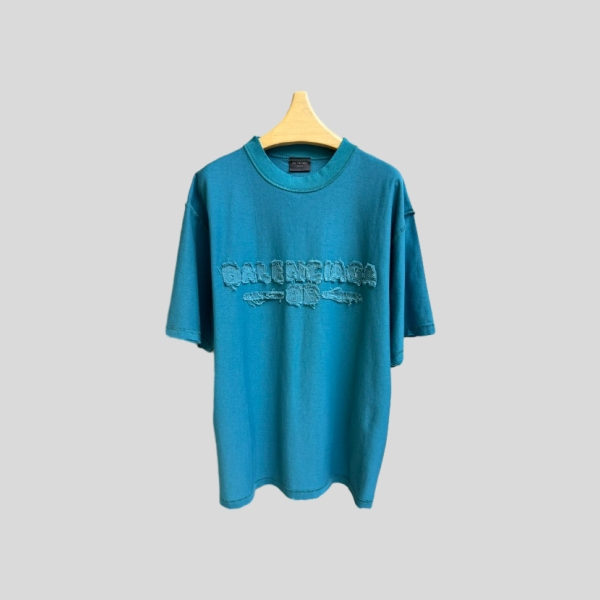 발렌시아가 반팔 티셔츠