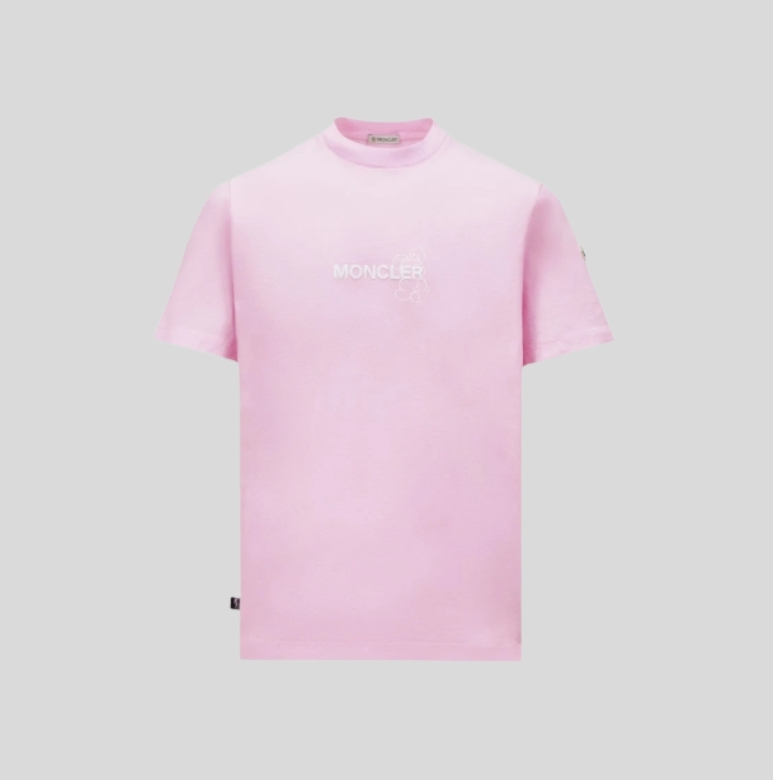 몽클레어 x FRGMT 카툰 로고 코튼 티셔츠