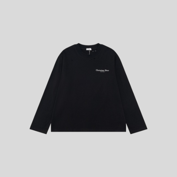 디올 긴팔 티셔츠