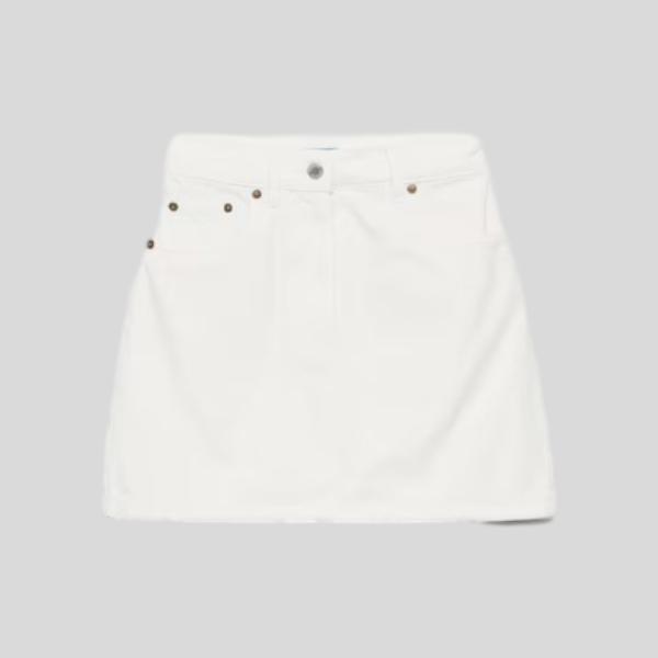 프라다 데님 미니스커트