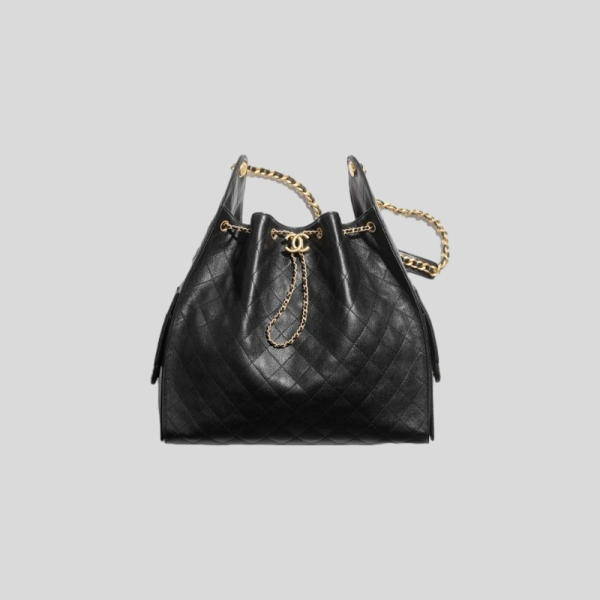 샤넬 25 버킷 드로스트링 백