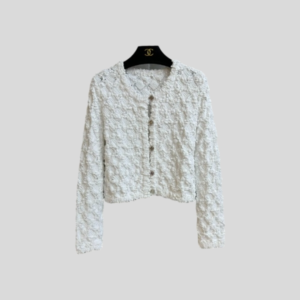 샤넬 다이아몬드 패턴 가디건(2color)