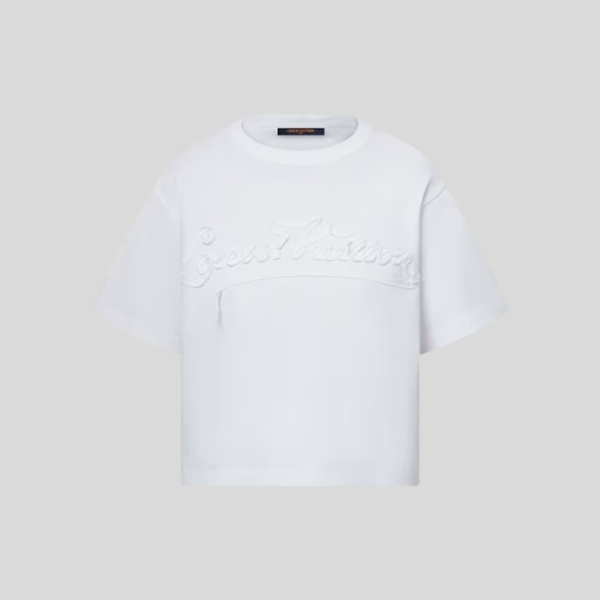 루이비통 리본 로고 티셔츠