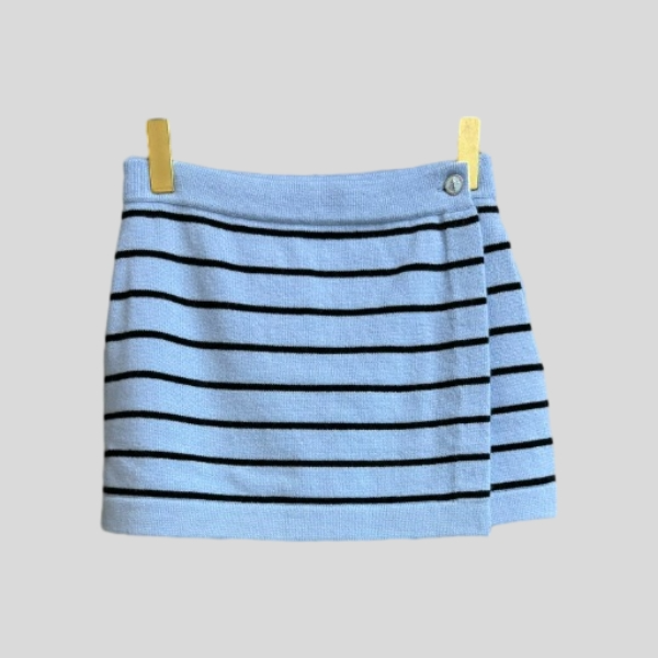 샤넬 스트라이프 스커트 반바지(2color)