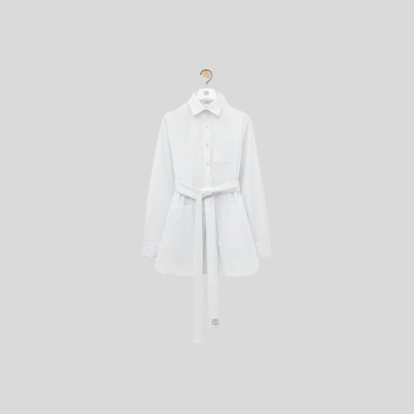 로에베 벨트 파자마 블라우스