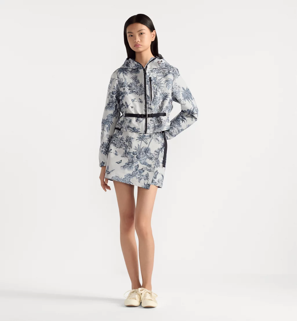 디올 Dioriviera 크롭 후드 재킷