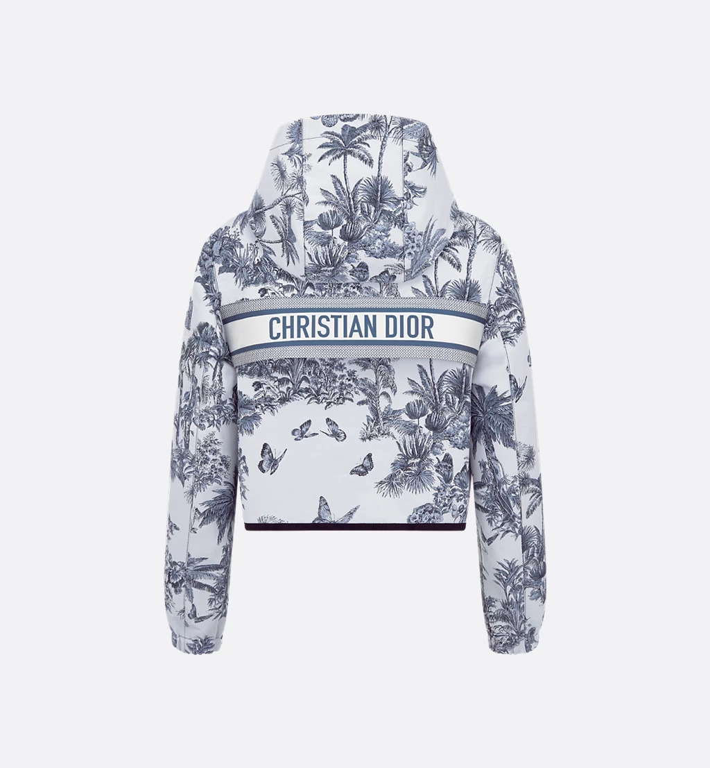 디올 Dioriviera 크롭 후드 재킷