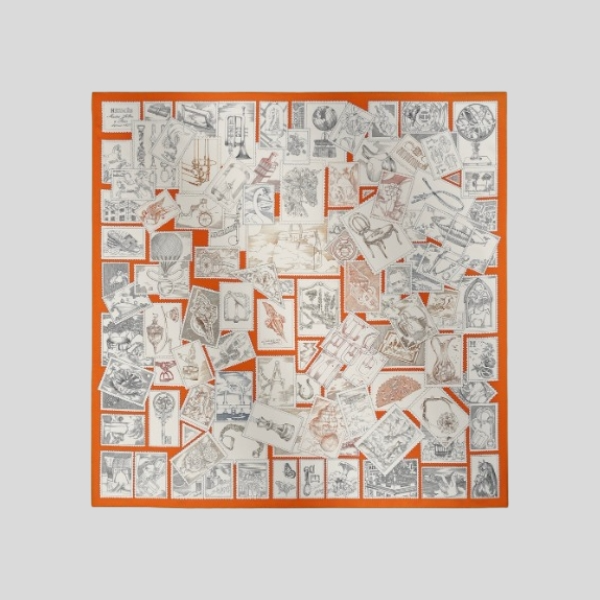 에르메스 푸바오 필라테리스트 오렌지