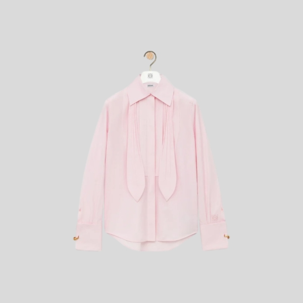 로에베 코튼 셔츠 핑크