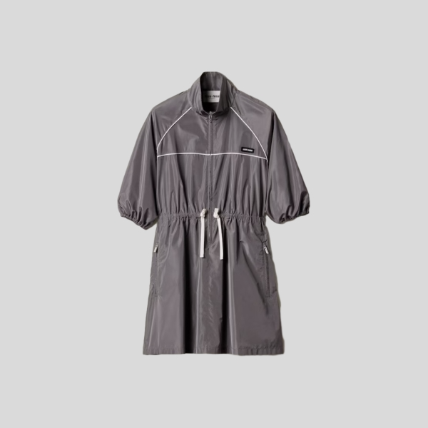 미우미우 실크 미니 드레스