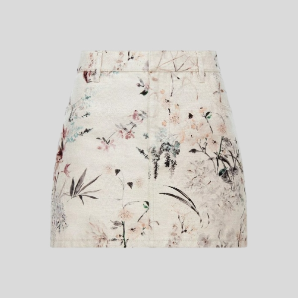 디올 쇼트 벨트 자켓, 미니스커트