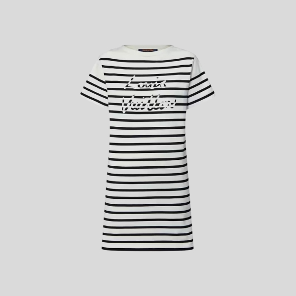 루이비통 시그니처 스트라이프 니트 드레스