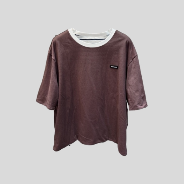 미우미우 양면 캐주얼 티셔츠