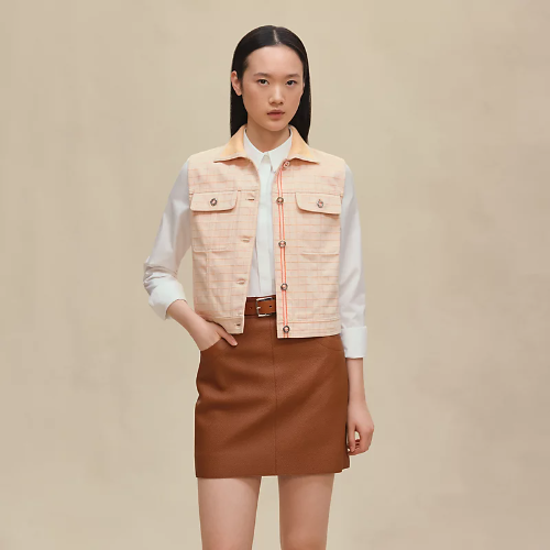 에르메스 슬리브리스 자켓