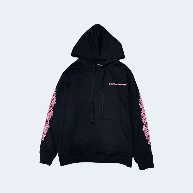 크롬하츠 x 매티보이 숄더 로고 후드