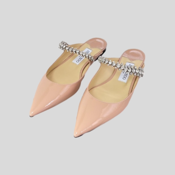 지미추 빙 플랫 핑크