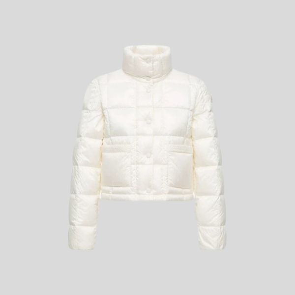 몽클레어 Jarcieu 브레이드 트리밍 쇼트 다운 자켓