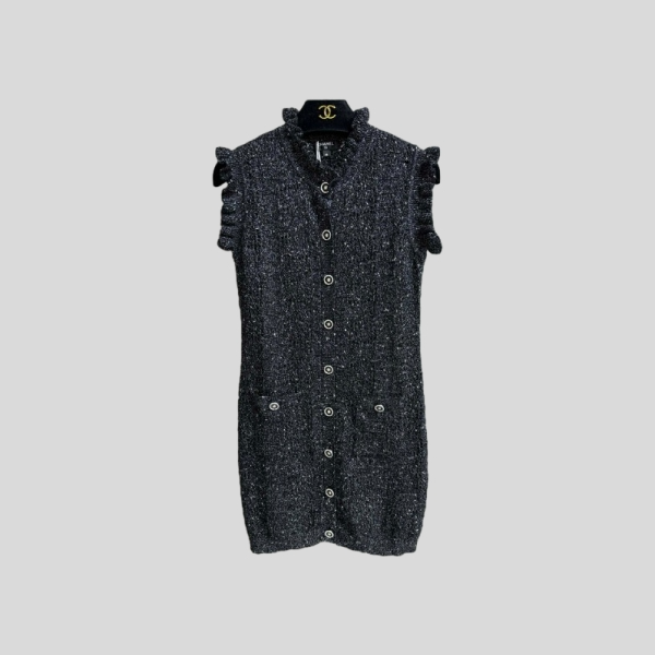 샤넬 레이스 드레스