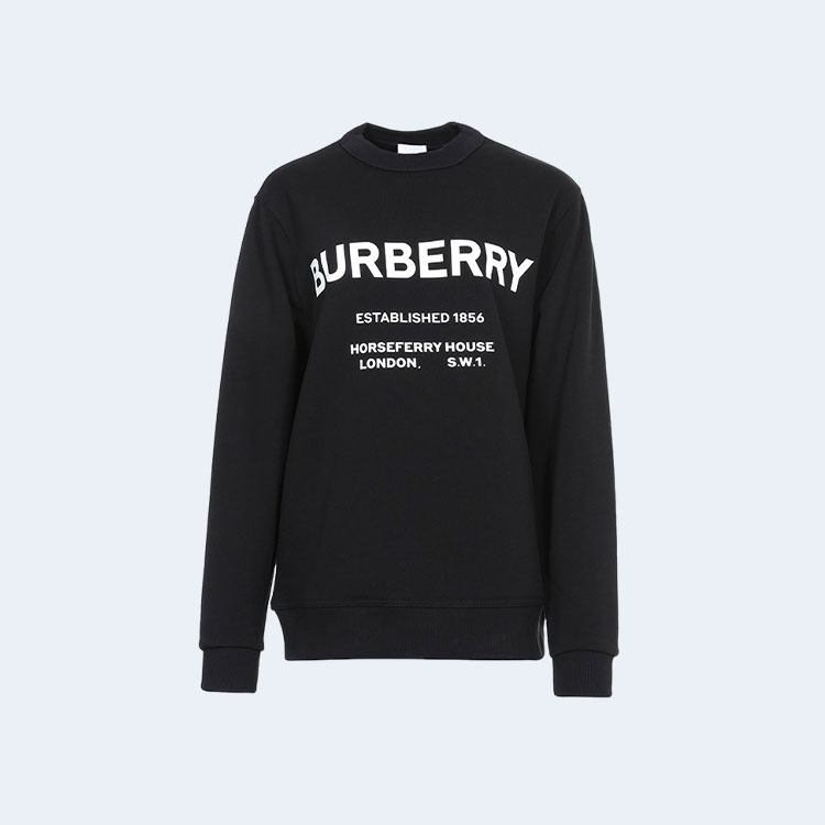 버버리 호스페리 맨투맨 블랙