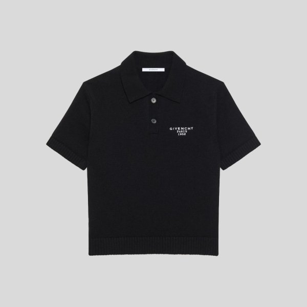 지방시 울 캐시미어 폴로 탑