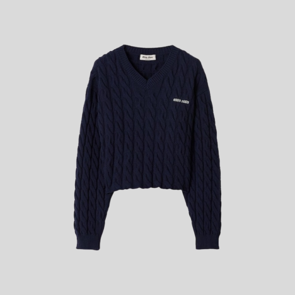 미우미우 울 스웨터