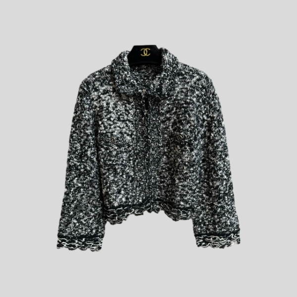 샤넬 블렌드 가디건