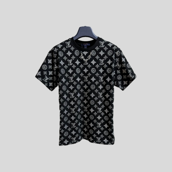루이비통 모노그램 프린트 티셔츠