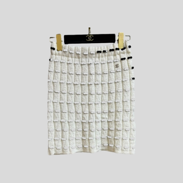샤넬 리본 스커트