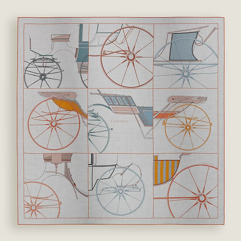 에르메스 A Toute Berline ! 숄