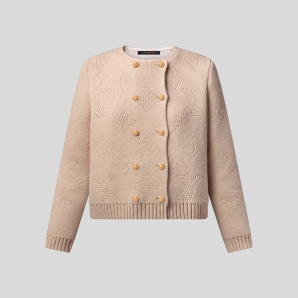 루이비통 더블 브레스티드 마히나 니트 가디건