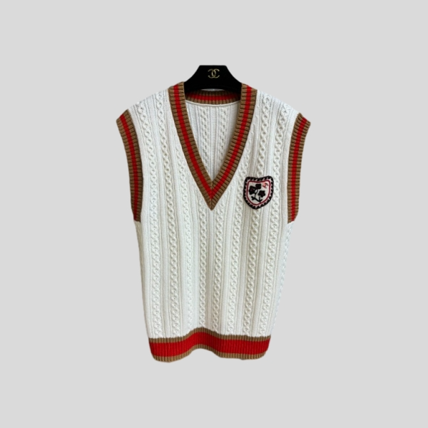 샤넬 니트 베스트