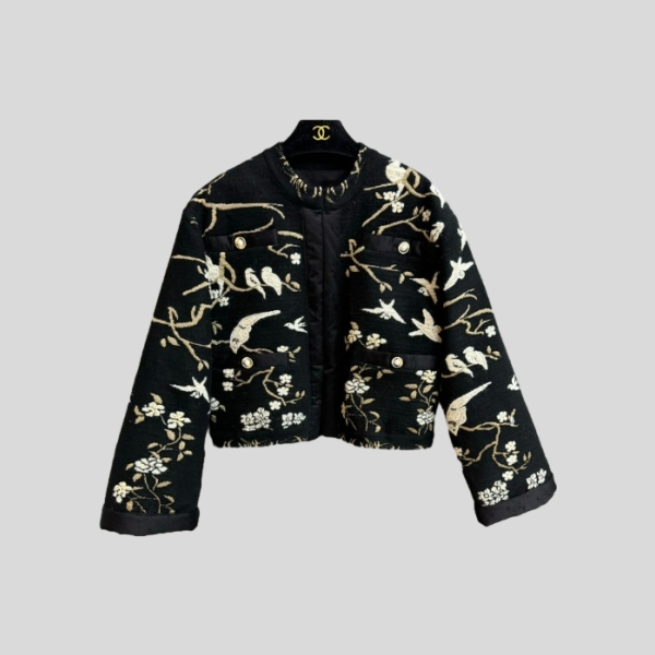 샤넬 차이니즈 스타일 숏 자켓