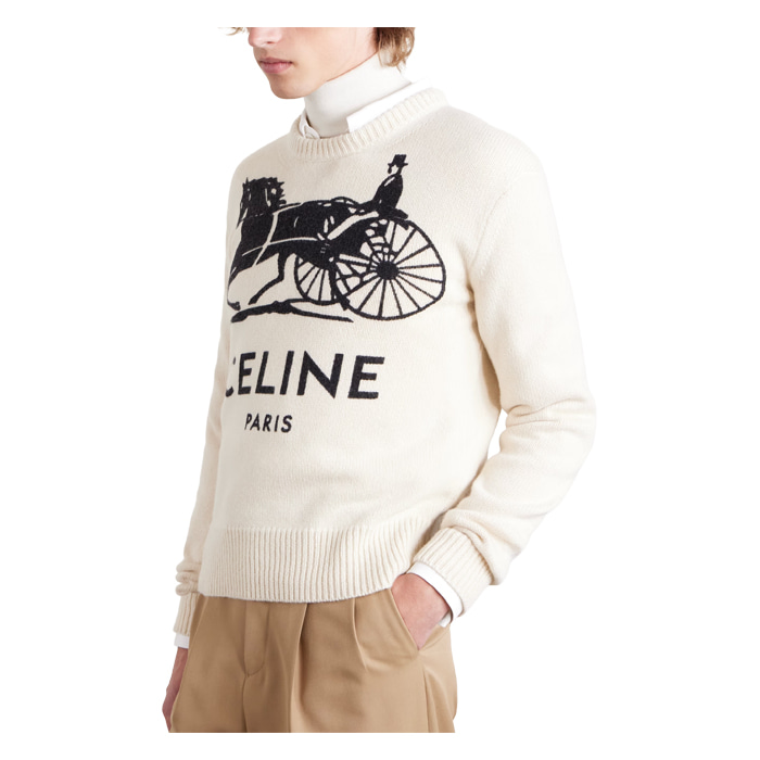 셀린느 크루넥 스웨터