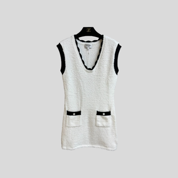 샤넬 웨이브 베스트 드레스