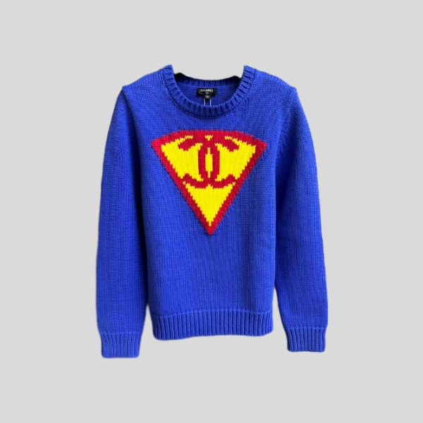 샤넬 울 스웨터