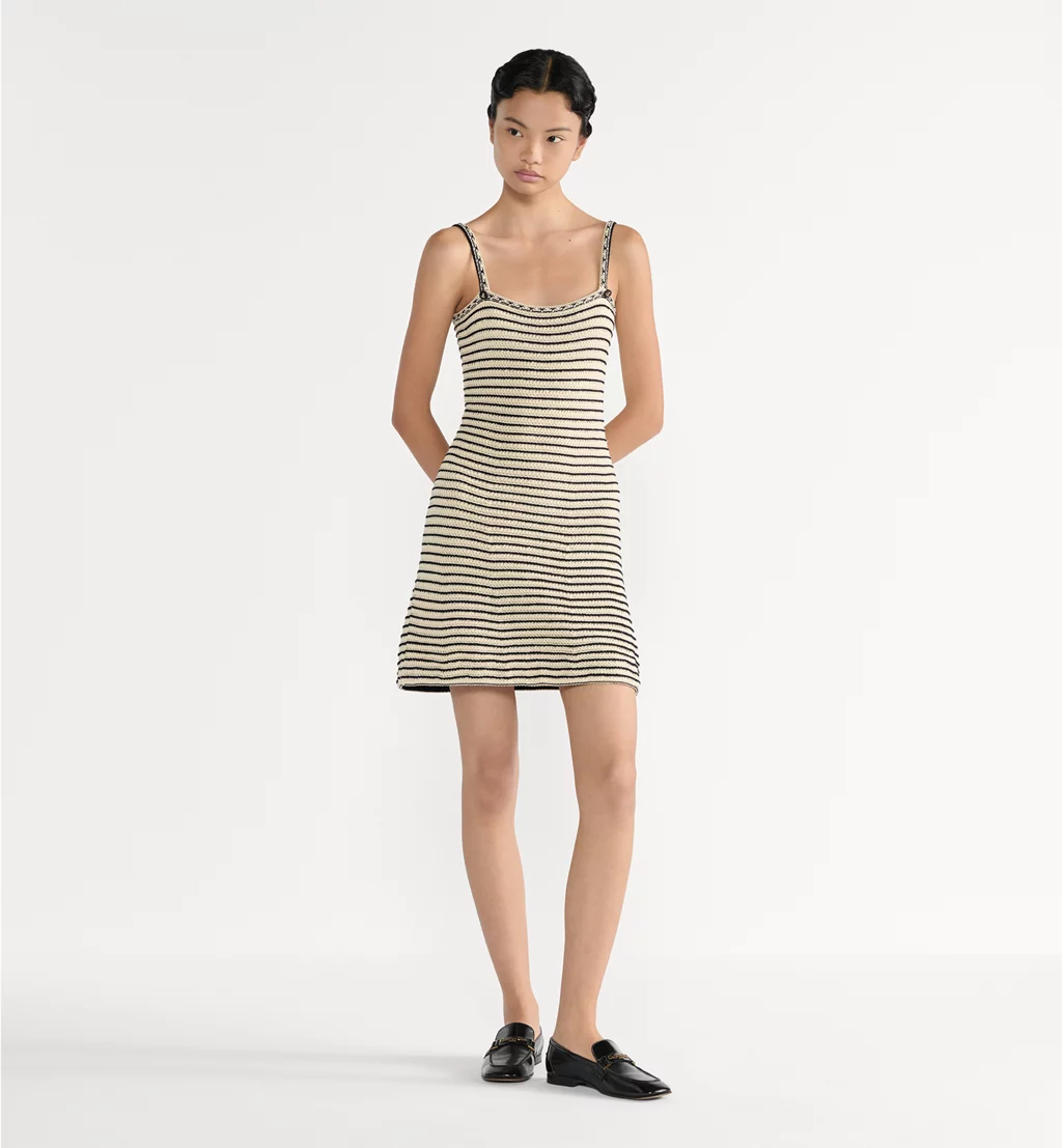 디올 마리니에르 숏 드레스