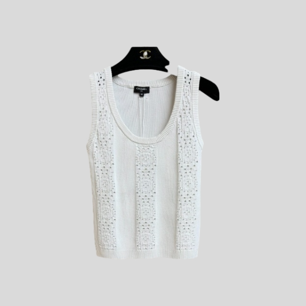 샤넬 니트 베스트