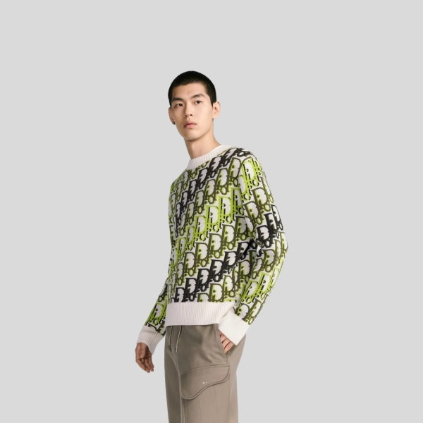 디올 Oblique 스웨터