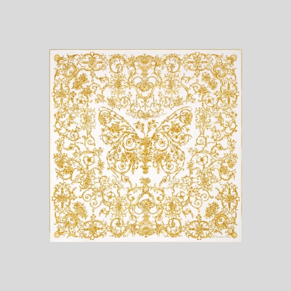 디올 Butterfly 90 스퀘어 스카프