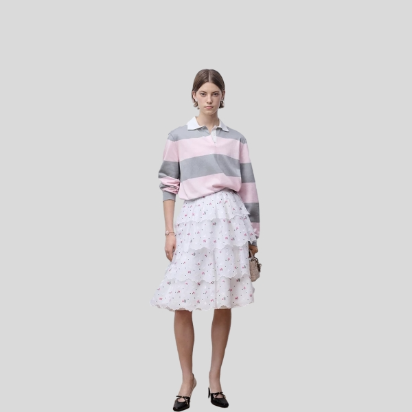 디올 마리니에르 롱 슬리브 폴로 셔츠